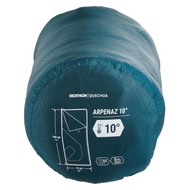 Quechua ของแท้ ถุงนอนตั้งแคมป์รุ่นสำหรับอุณหภูมิ 5-10° Quechua แบรนด์จากยุโรป