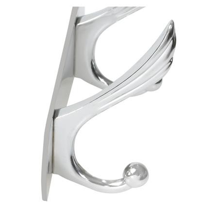 ขอแขวนผ้า RASLAND RA MY192 สีโครม ตะขอแขวนติดผนัง ตะขอ ตะขอแขวน ตะขอติดผนัง