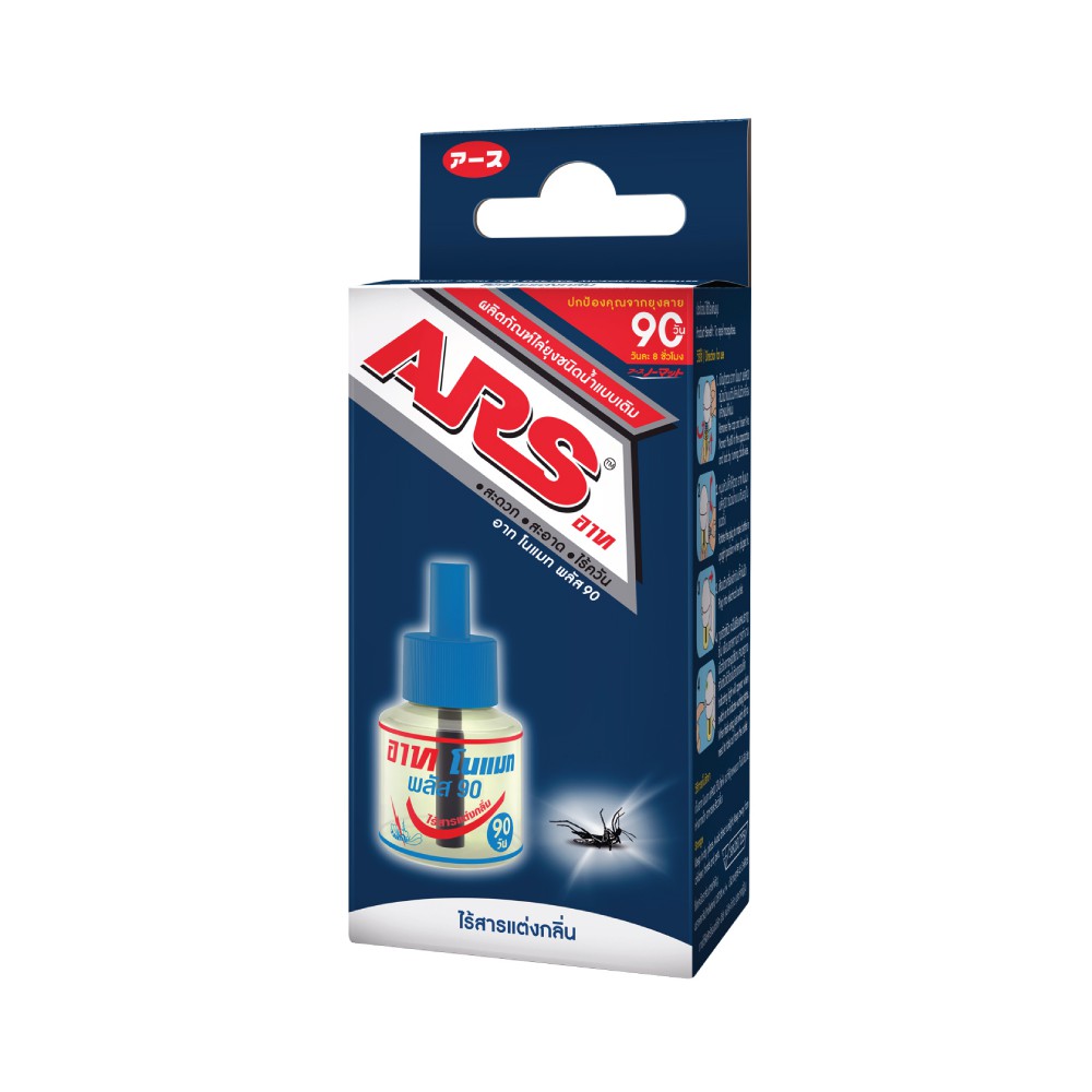 รีฟิลเครื่องไล่ยุง ARS โนแมทพลัส 90 ไร้กลิ่น REFILL ELECTRIC ARS NOMATHPLUS90 ODERLESS