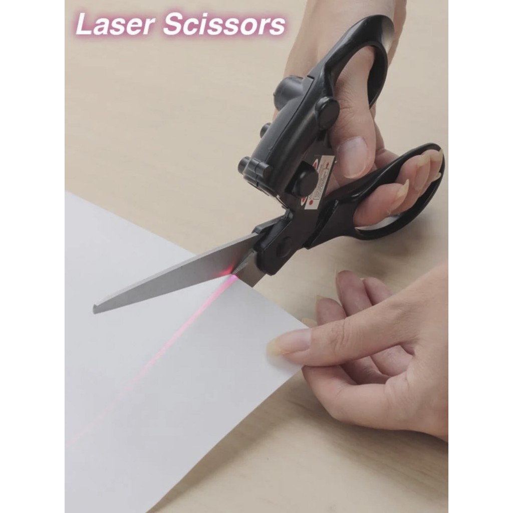 !!สินค้าขายดี!! กรรไกรเลเซอร์ กรรไกรอเนกประสงค์ Laser Scissors