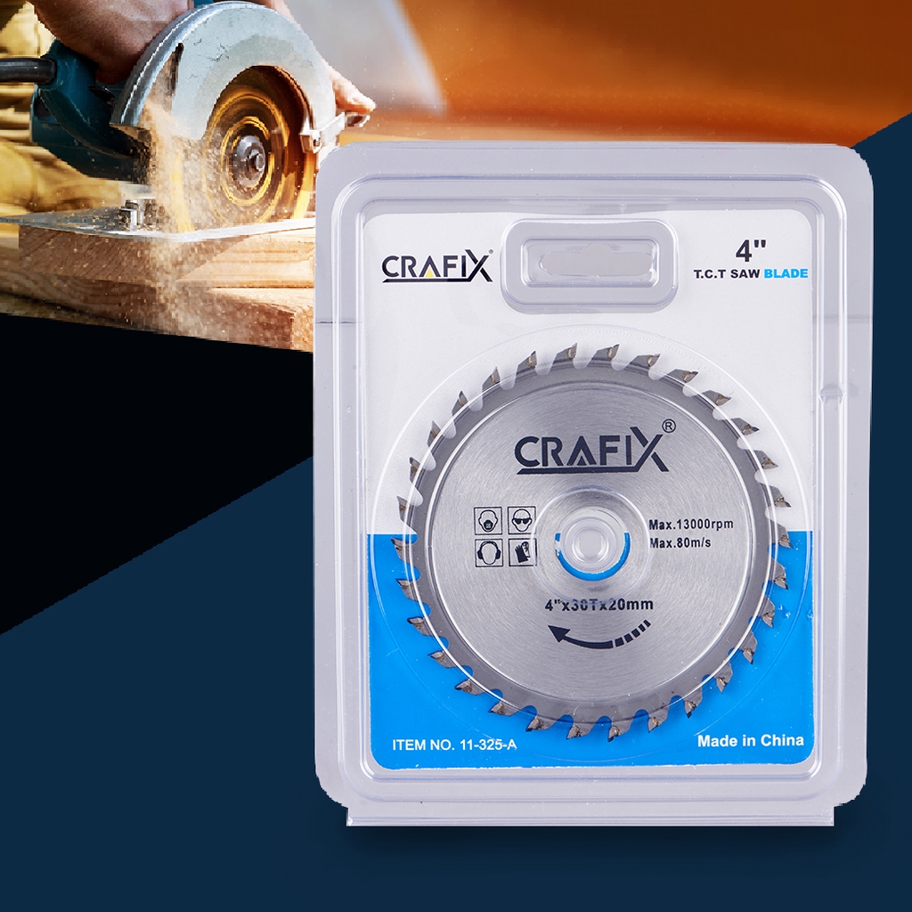 !!สินค้าขายดี!! CRAFIX ใบเลื่อยวงเดือนขนาด 4 นิ้ว CRAFIX 4" Saw Blade