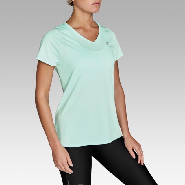 ♻️เสื้อยืดใส่จ็อกกิ้งสำหรับผู้หญิงรุ่น RUN DRY♻️(KALENJI)แท้💯%