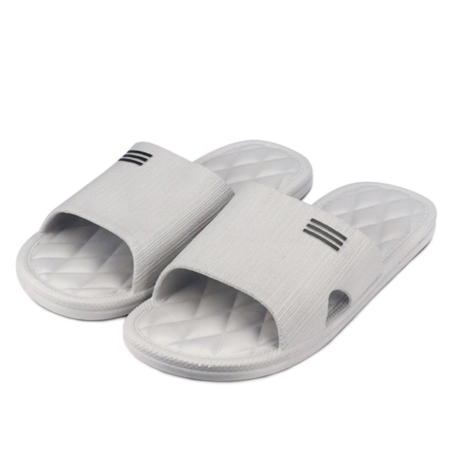 รองเท้าใส่ในบ้าน รองเท้าแตะผู้หญิงผู้ชาย รองเท้าแตะแบบสวม รองเท้ายาง ใส่ในบ้าน /ห้องน้ำ นุ่มใส่สบาย ไม่อับชื้น occomall