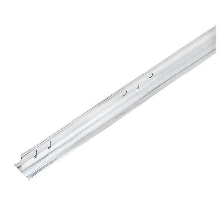 ทีบาร์เคลือบขาว SANKI 2.5x424x2.43ซม. สีเงิน สามารถติดทับบนวัสดุเดิมได้