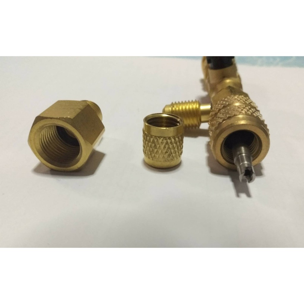 วาล์วเปลี่ยนไส้ศรแอร์บ้าน ป้องกันน้ำยาออก