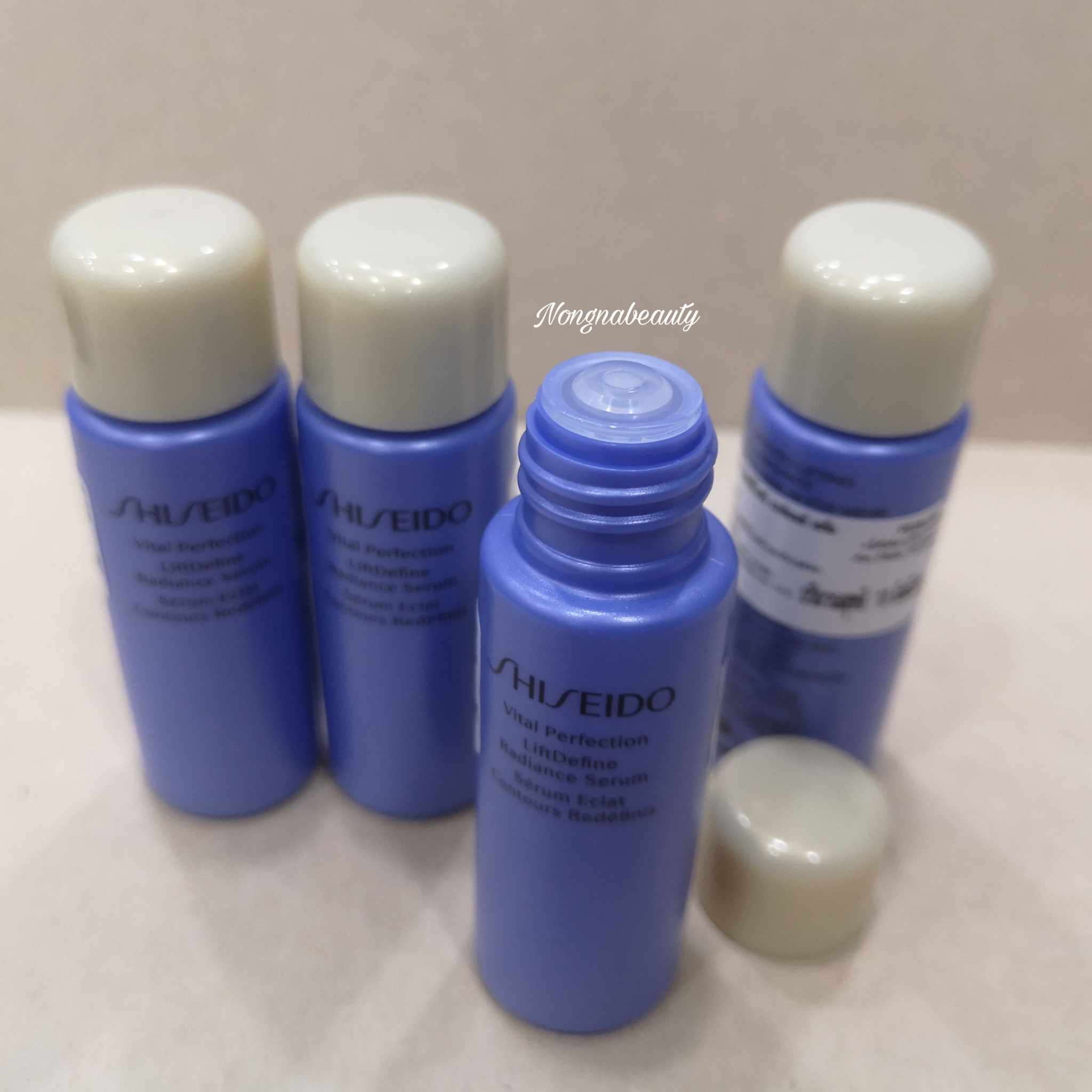 SHISEIDO VITAL PERFECTION LiftDefine Radiance Serum 10ml.(ขนาดทดลอง)