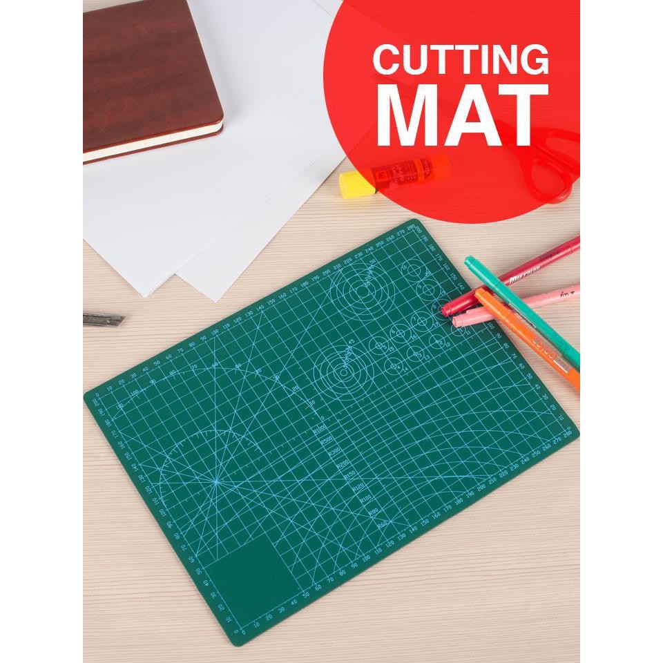 !!สินค้าขายดี!! แผ่นรองตัด ขนาด A4 แผ่นรองตัดกระดาษ 22 x 30 ซม. Cutting mat