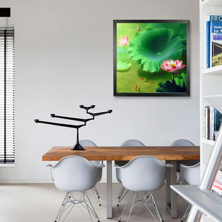 พระพุทธเจ้า ทรีนิตี้ ครอสติสคริสตัล Diamond painting โมเสก ภาพติดเพชร งานฝีมือ DIY