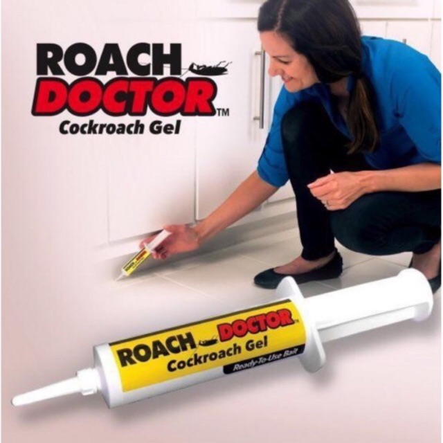 เจลกำจัดแมลงสาบ roach doctor เจลฆ่าแมลงสาบ ขนาด 30g ยาฆ่าแมลงสาบ ยากำจัดแมลงสาบ เจลกำจัดมด แมลงสาป เจลกำจัดแมลง ฆ่าแมลง
