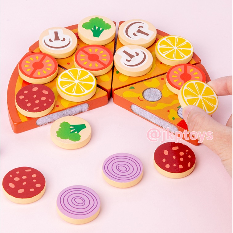 🍕🍕ของเล่นไม้เสริมพัฒนาการ DIY เล่นได้ทั้งเด็กชาย และเด็กหญิง