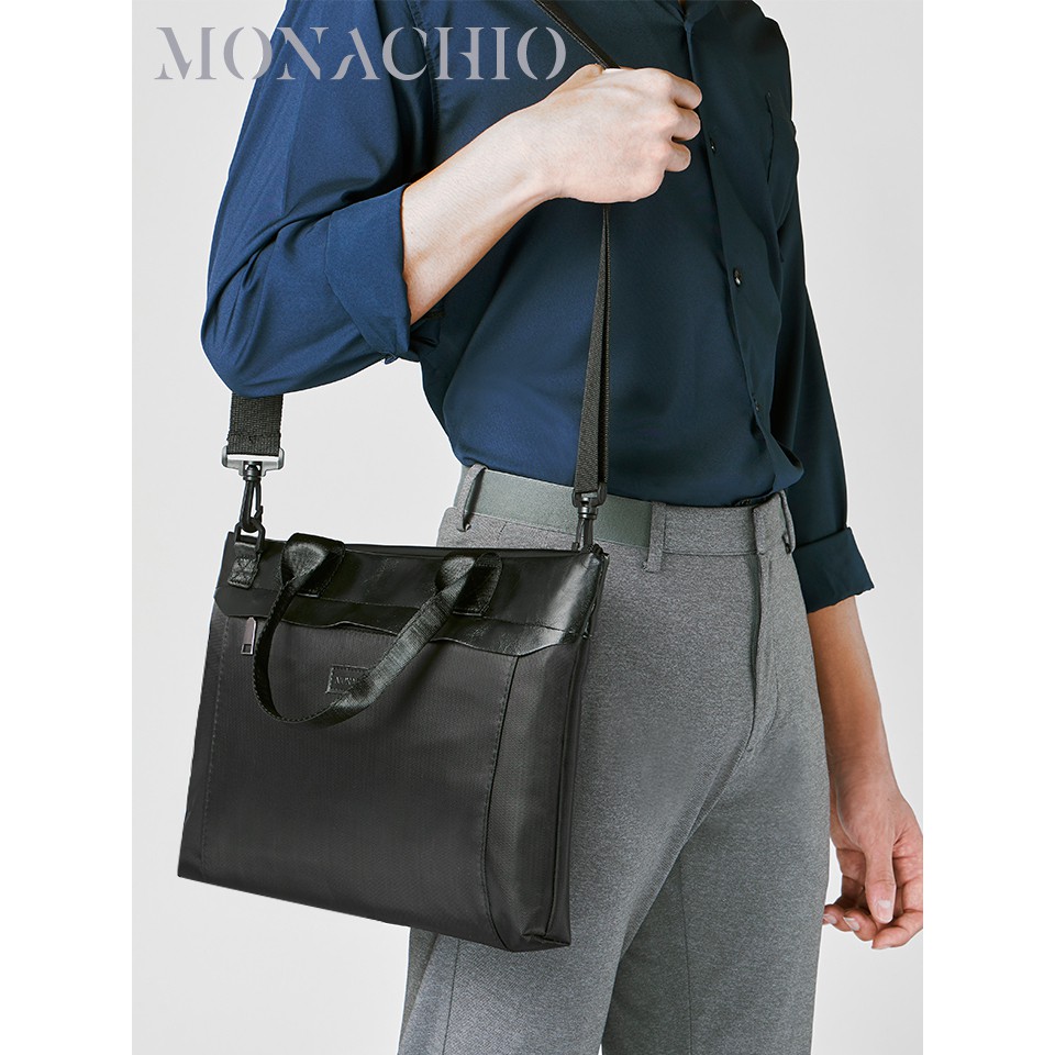 !!สินค้าขายดี!! MONACHIO กระเป๋าเอกสาร กระเป๋าใส่เอกสาร กระเป๋า กระเป๋าเอกสารแบบหูหิ้ว Business Bag
