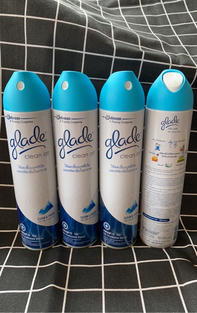 SALE 6.6 ราคาพิเศษ ❤️ Clean & Fresh Glade® Clean Air 3 in 1 H1N1 ฆ่าเชื้อแบคทีเรีย ไวรัส และขจัดกลิ่นในอากาศ