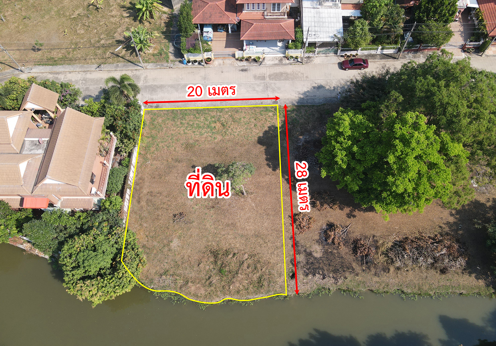 86301-ขายที่ดินริมน้ำ หมู่บ้านเดอะลากูน 3 สามโคก ปทุมธานี