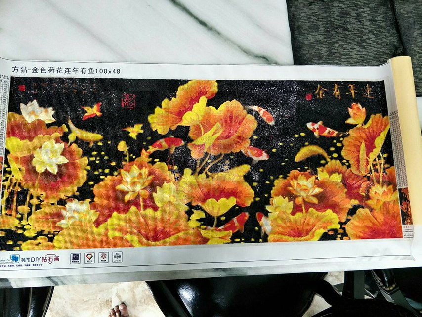 ผู้หญิงอินเดีย ครอสติสคริสตัล Diamond painting โมเสก ภาพติดเพชร งานฝีมือทำที่บ้าน DIY