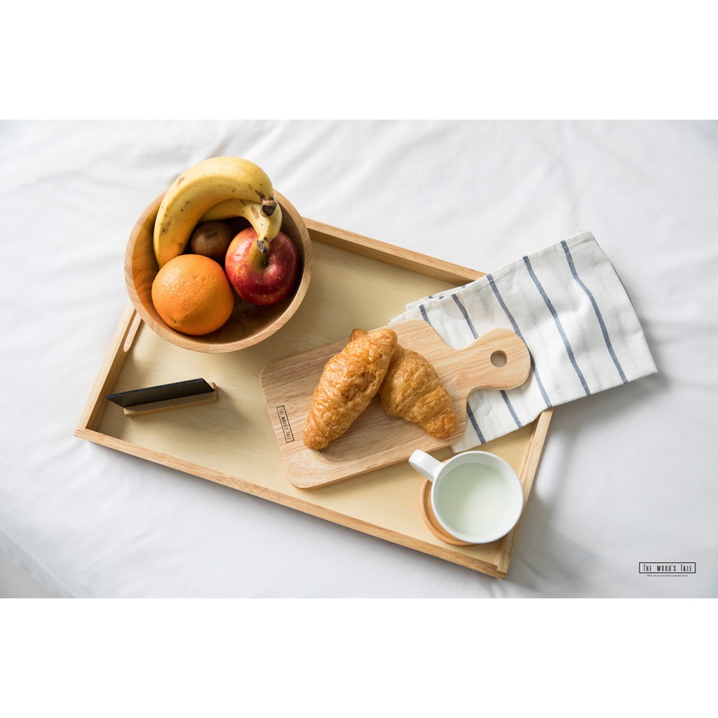 The Wood's Tale เขียงไม้ แท้ SERVING BOARD (XS) สำหรับหั่นหรือเสิร์ฟอาหาร