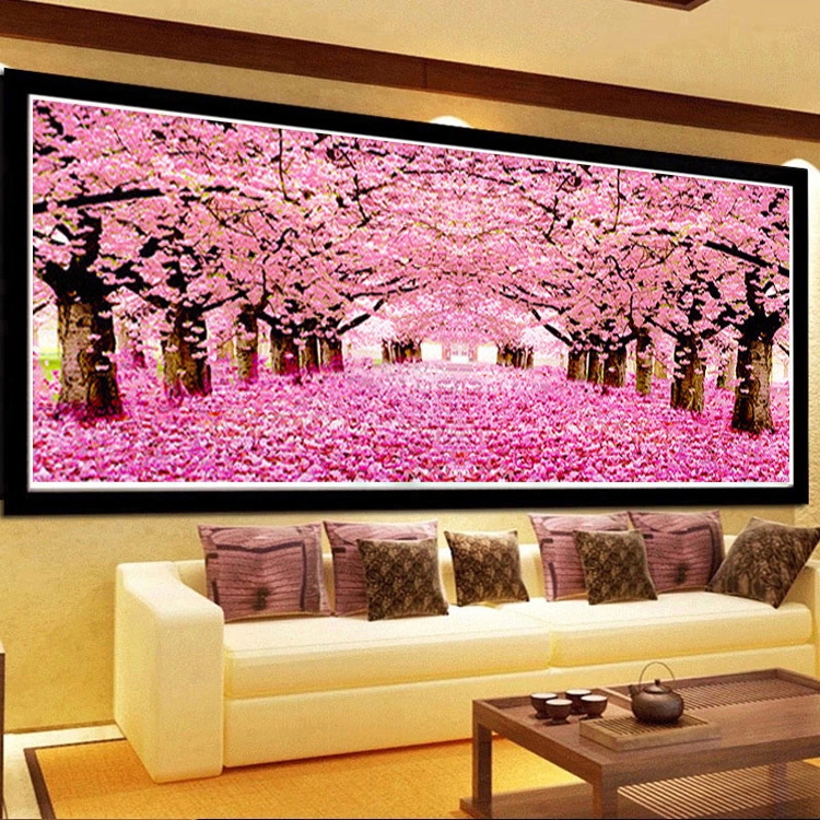 ลูกแมว 6 ตัวครอสติสคริสตัล Diamond painting โมเสก ภาพติดเพชร งานฝีมือ DIY