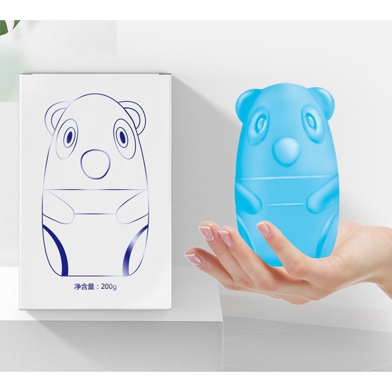 💥สู้โควิด!!น้ำยาดับกลิ่นชักโครก หมีน้อย ระงับกลิ่น น้ำสีฟ้า กลิ่นหอมทุกครั้งที่กด ลดกลิ่นเหม็นในห้องน้ำ ดับกลิ่นชักโครก