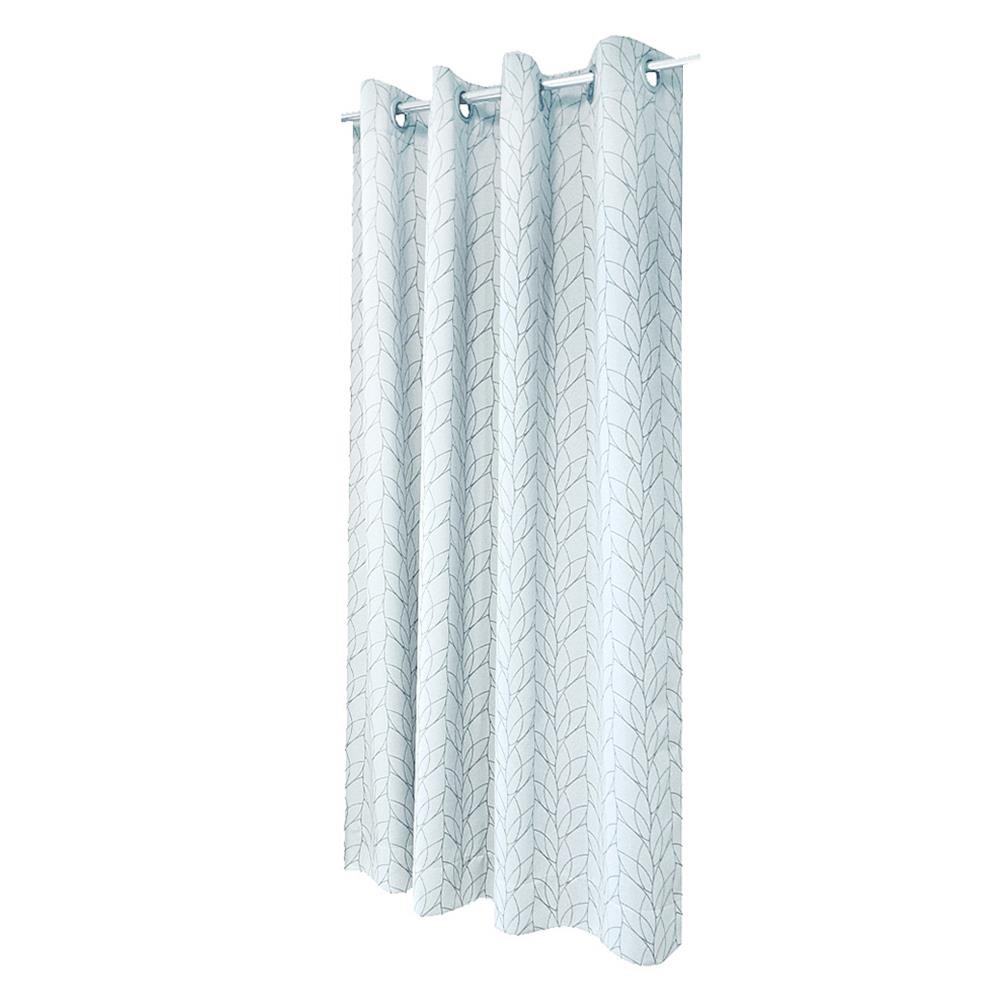 ผ้าม่าน EYELET CHILD FREEDOM STYLE RIVIERA UV 140x220 ซม. สีฟ้า ผ้าม่านประตู CURTAIN ผ้าม่านและมู่ลี่