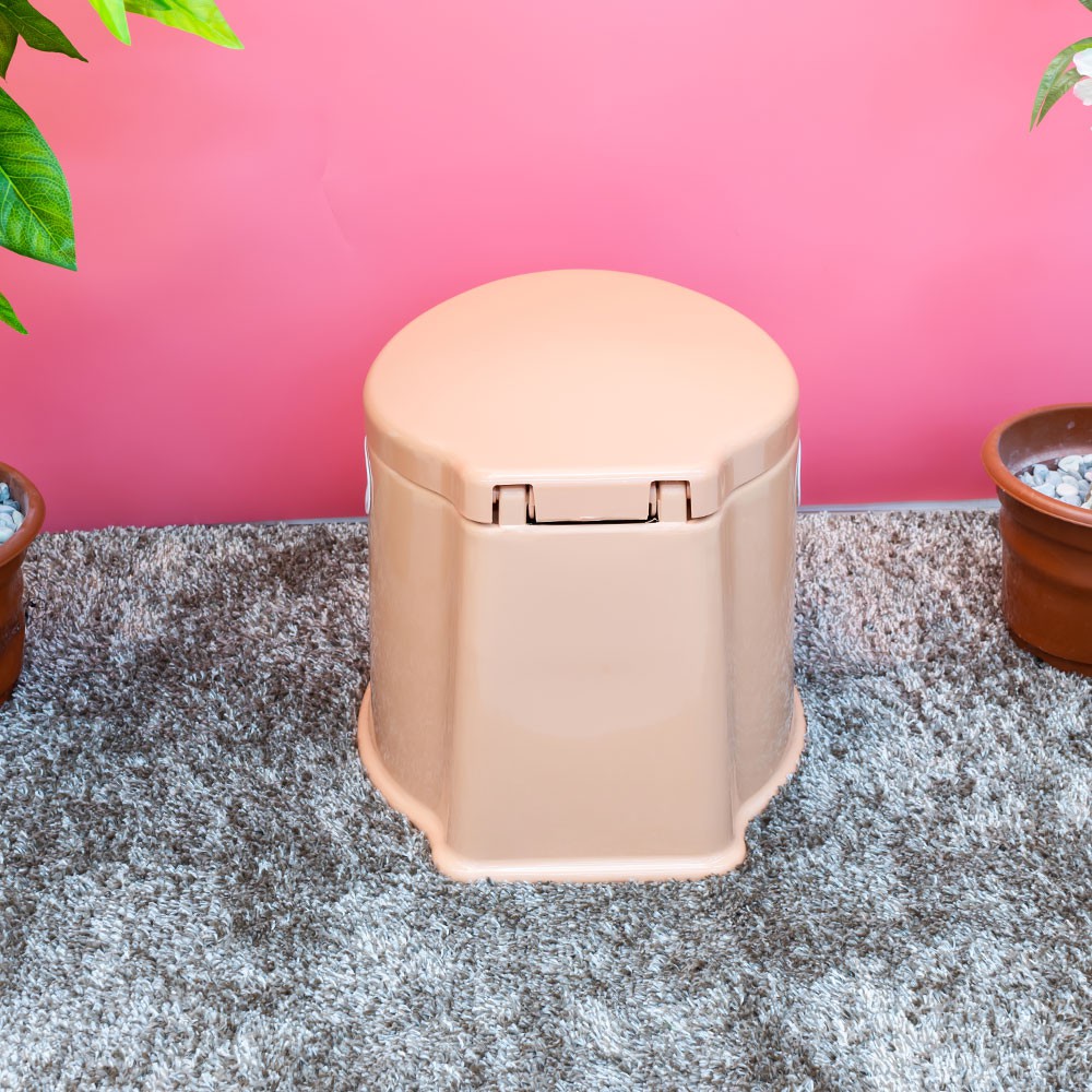 ชักโครกสุขาเคลื่อนที่ สุขาเคลื่อนที่ มีให้เลือก 5 สี รับน้ำหนักได้ 100 Kg.ส้วมพกพา ห้องน้ำพกพา Portable toilet