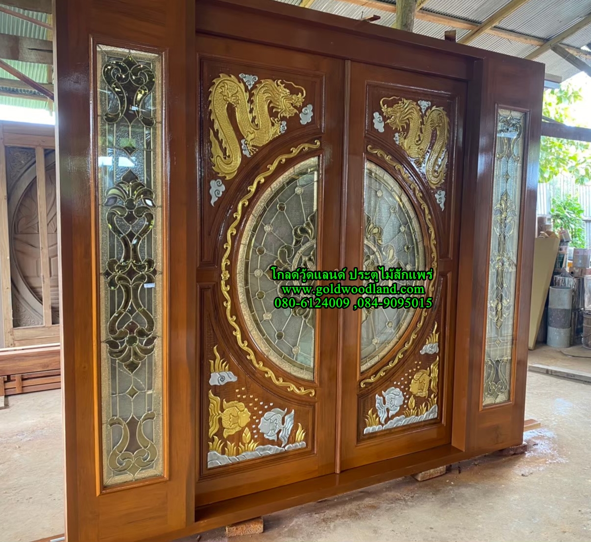 ประตูเลื่อนไม้