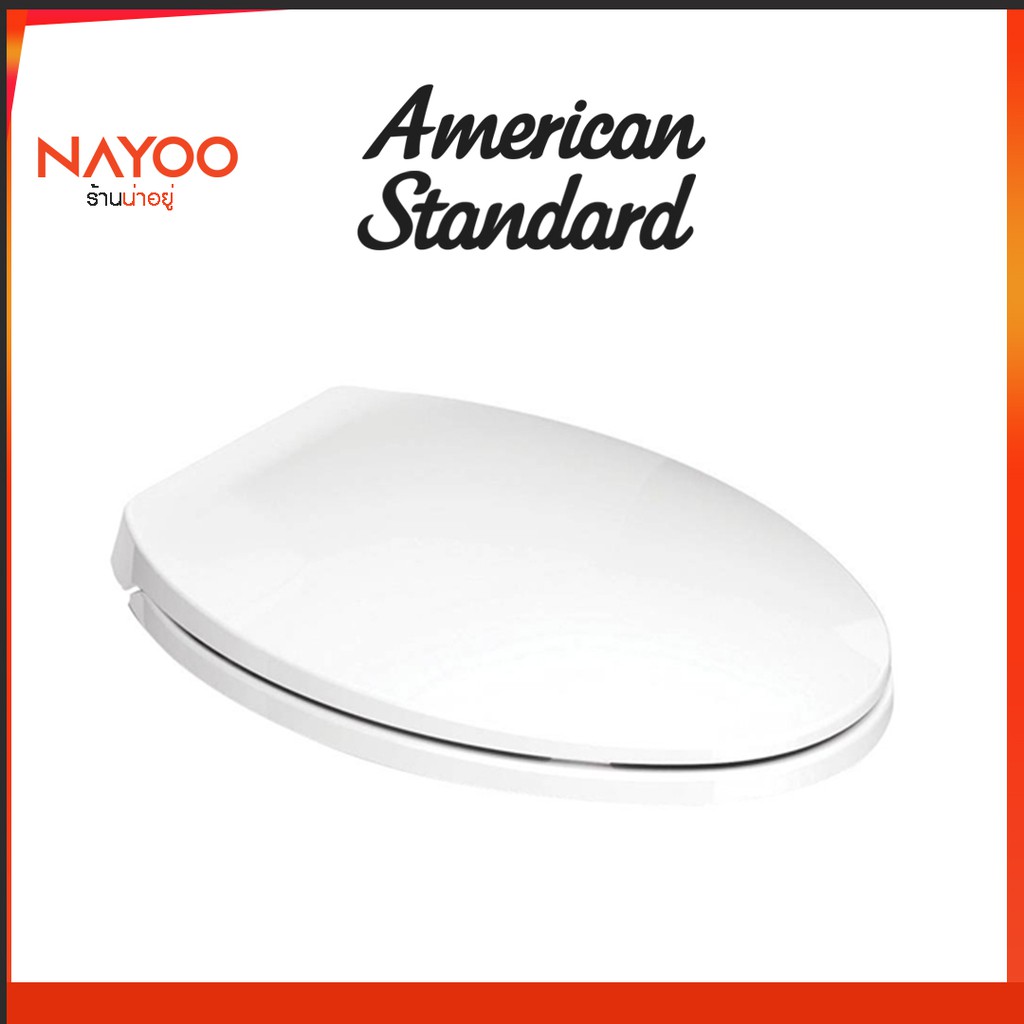 American-Standard ฝารองนั่งชักโครก รุ่น No.480N 480000N , No.481S 481000S ฝารองนั่ง ฝาชักโครก ฝารองนั่งสุขภัณฑ์ by Nayoo