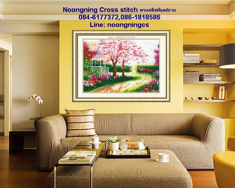 ชาวจีน ชุดปักครอสติช ชุดปักครอสติช พิมพ์ลาย ครอสติสจีน งานฝีมือ DIY