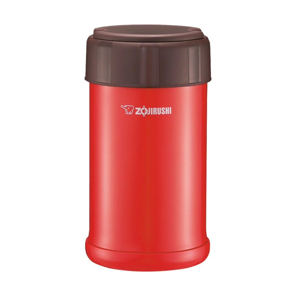 ZOJIRUSHI กระติกอาหารสุญญากาศ ขนาด 1 ลิตร สีแดง