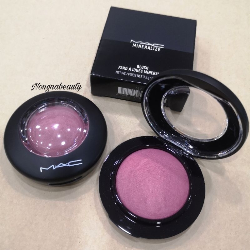Mac Mineralize Blush สี Gentle 3.2g บรัชออนโทนสีชมพูอมแดง