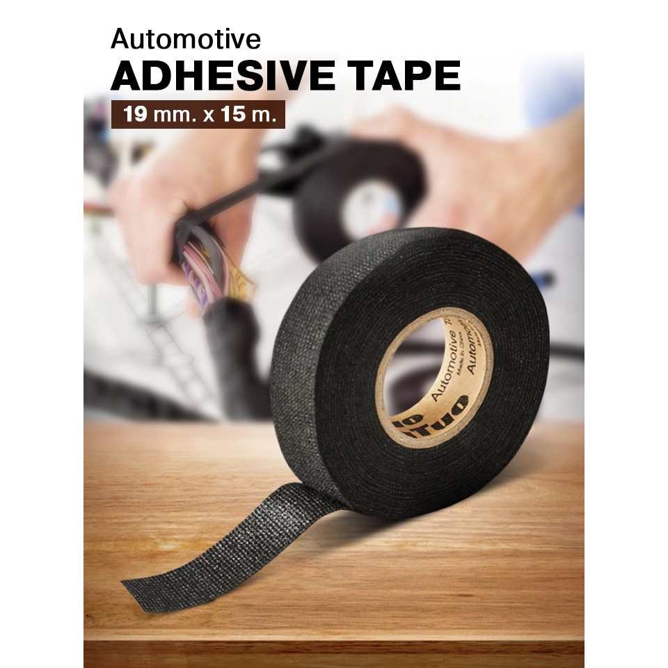 !!สินค้าขายดี!! เทปผ้าพันสายไฟรถยนต์ เทปผ้าพันสายไฟ Automotive Adhesive Tape