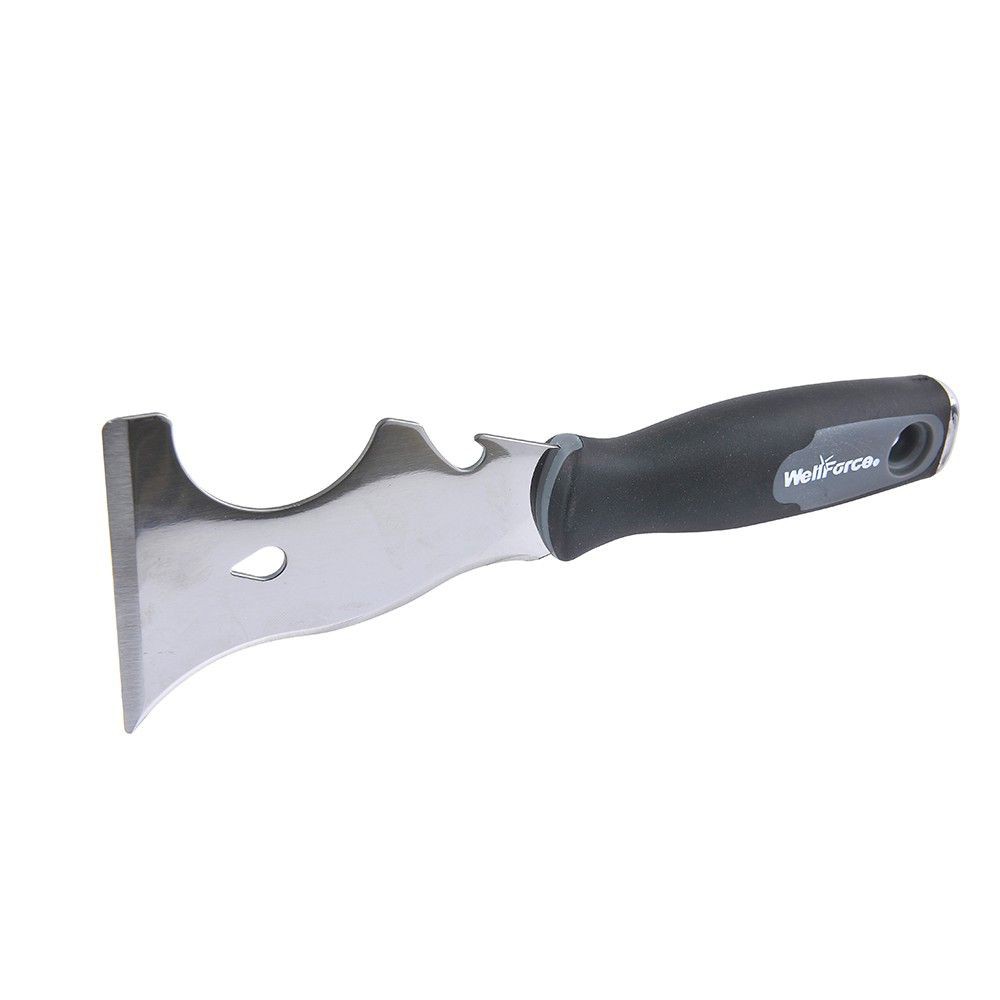 เกรียงสเตนเลส อเนกประสงค์ 10IN1 WELL FORCE 10IN1 MULTI TOOL WELL FORCE TROWEL