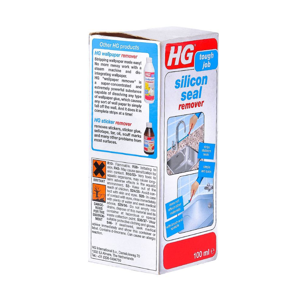 น้ำยาขจัดคราบซิลิโคนยาแนว HG 100 มล. SUPER REMOVER GROUT HG 100ML