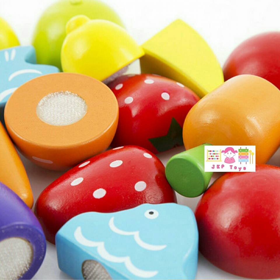 ชุดหั่นผัก ผลไม้ ในถัง 11 ชนิด