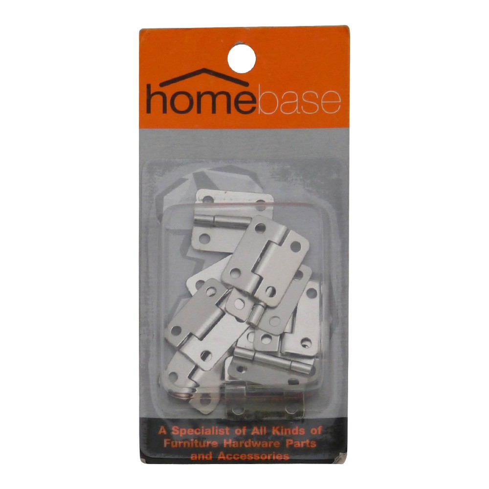 อะไหล่ เฟอร์นิเจอร์ บานพับ ผีเสื้อ ถอดไม่ได้ FA-.005 10ตัว BUTTERFLY HINGE FA-.005 FIXED 10EA