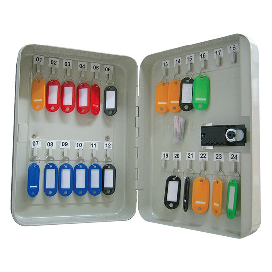 กล่องกุญแจรหัส 24 ดอก BOXES TS0077G สีครีม 160KEY BOXES TS0041 CREAM KEY BOX