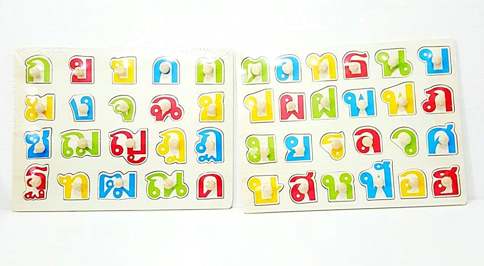 หมุดไม้เสริมความรู้เเละจับคู่รูปภาพ