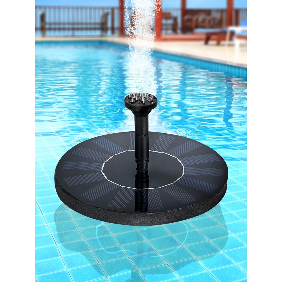 !!สินค้าขายดี!! สปริงเกอร์ พร้อมแผงโซล่าเซลล์ น้ำพุตกแต่งสวน Sprinkler
