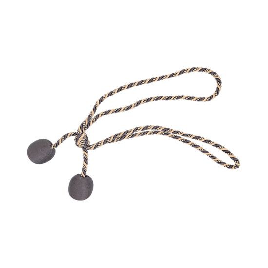 KASSA HOME สายรวบม่าน รุ่น JCD316 DIYB(353D) ขนาด 43 ซม. สีทอง - เทา ดีไซน์เรียบหรู