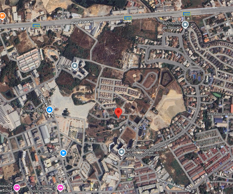 83502 ขายที่ดินเปล่า ตำบลแสนสุข อำเภอเมือง จังหวัดชลบุรี