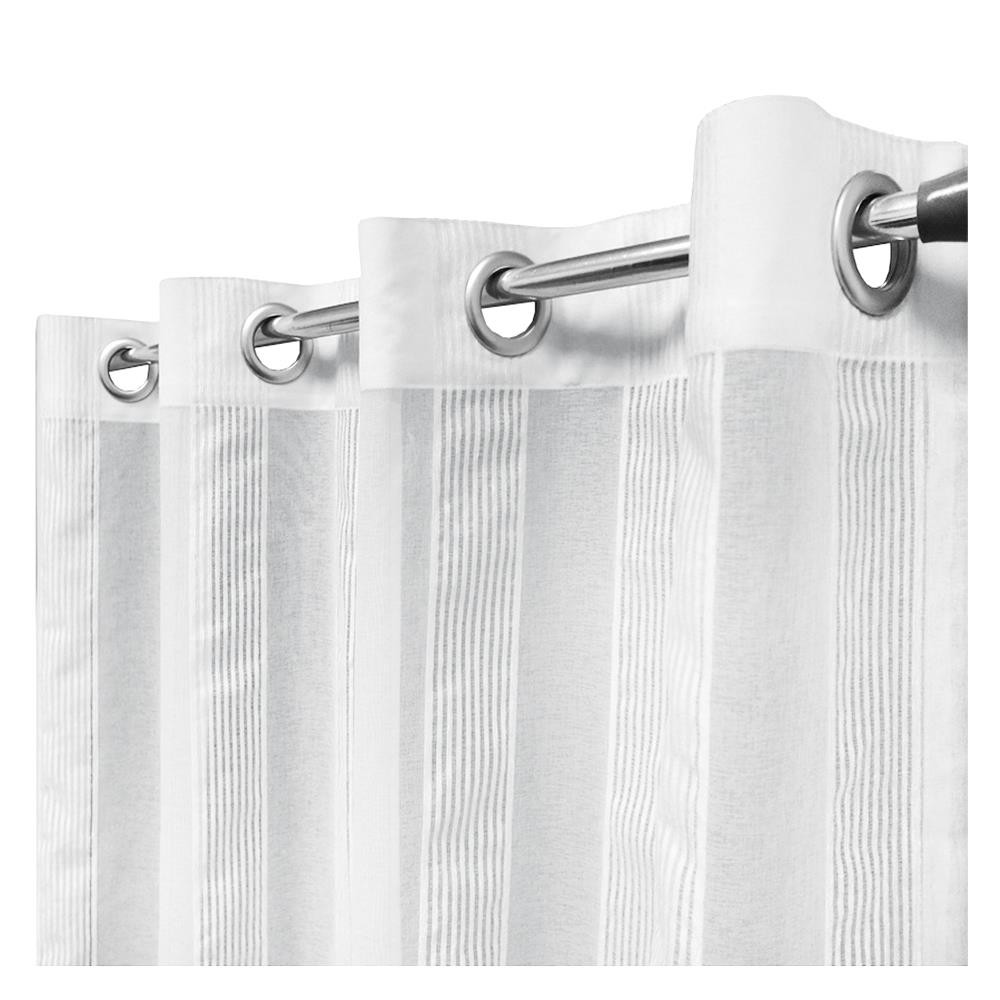 ผ้าม่านโปร่ง EYELET CHILD FREEDOM STYLE 150X250 ซม. สีขาว ผ้าม่านประตู CURTAIN ผ้าม่านและมู่ลี่