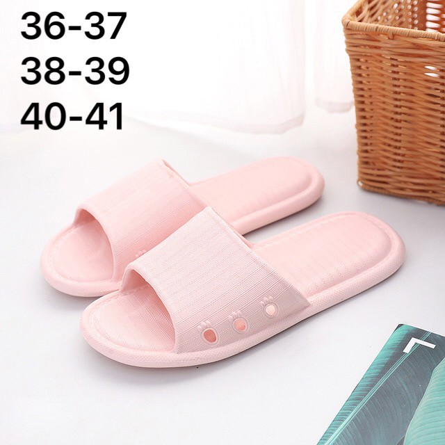 รองเท้าแตะ รองเท้ากันลื่น รองเท้าแตะ ใส่ในบ้าน และห้องน้ำ ทำจากยาง EVA เนื้อนิ่มมาก ใส่ได้ทั้งชายและหญิง