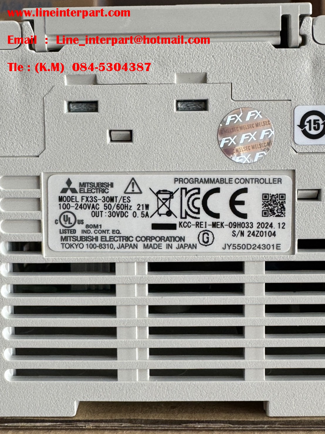 FX3S-30MT/ES