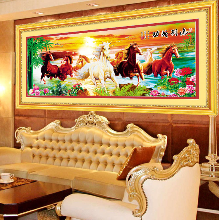 ไวน์องุ่น&ผลไม้ ครอสติสคริสตัล Diamond painting โมเสก ภาพติดเพชร งานฝีมือ DIY