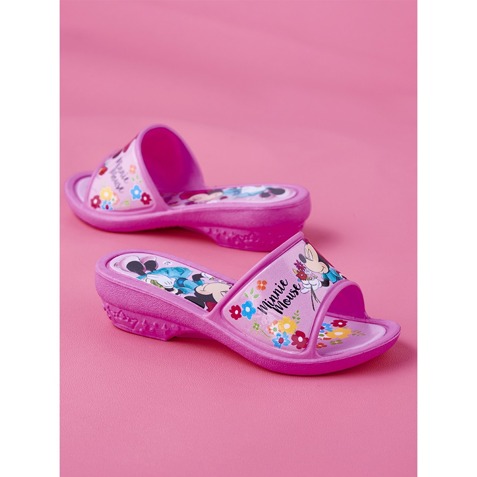 !!สินค้าขายดี!! รองเท้าแตะลายการ์ตูน รองเท้าดิสนี่ รองเท้าแตะเด็กเล็ก DISNEY Minnie Mouse Sandals