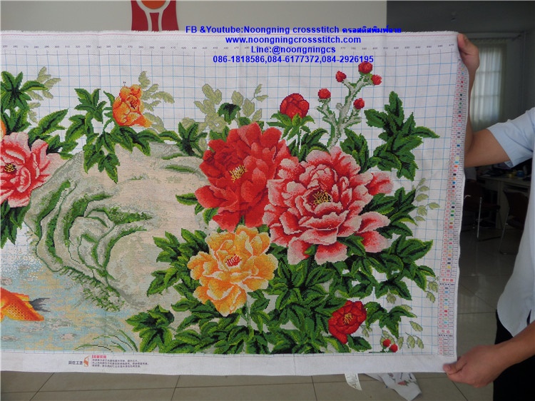 8 เซียน ชุดปักครอสติส พิมพ์ลาย ครอสติสจีน งานฝีมือทำที่บ้าน DIY