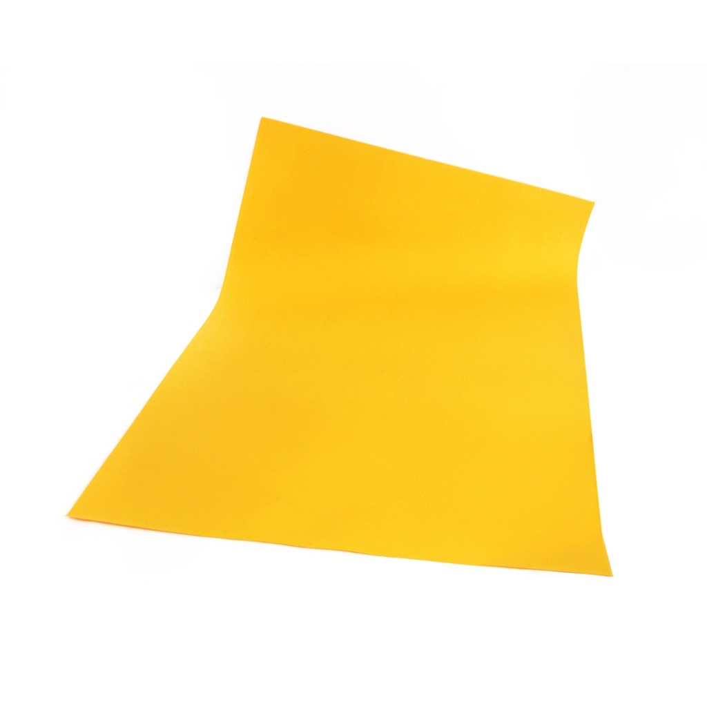 PP202 สีเหลืองแก่ กระดาษโปสเตอร์สี 2 หน้า20แผ่น