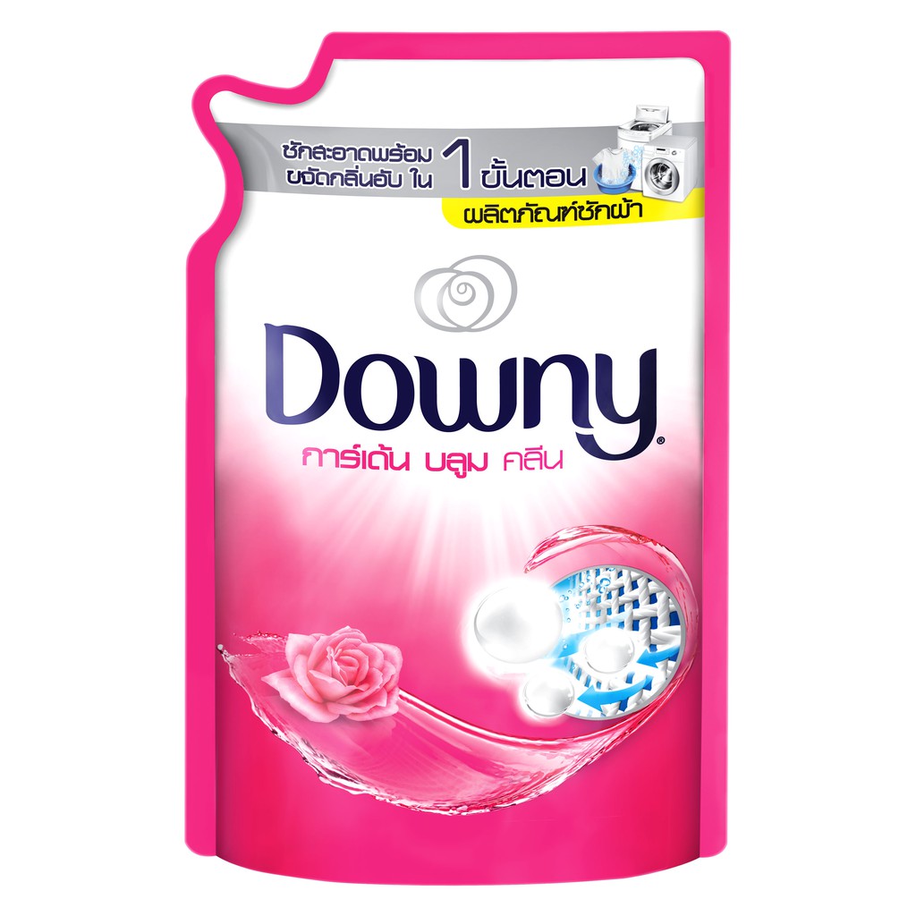 Downy Liquid ดาวน์นี่ การ์เด้น บลูม น้ำยาซักผ้า 1,350 มล 2 ชิ้น p&g (คละแพคเกจ)