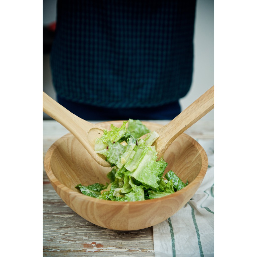 The Wood's Tale ช้อนส้อม สลัด SALAD SPOON & FORK จากไม้แท้ ขายแยกช้อนกับส้อม