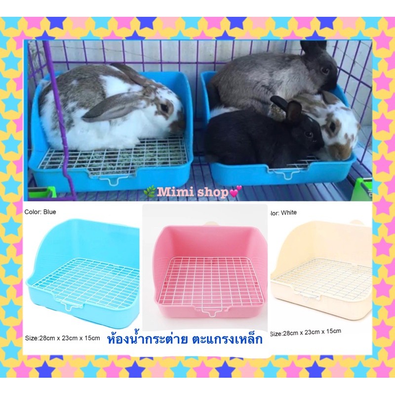 *มาเพิ่มครบทุกสี /ห้องน้ำกระต่าย 💕🐰💕