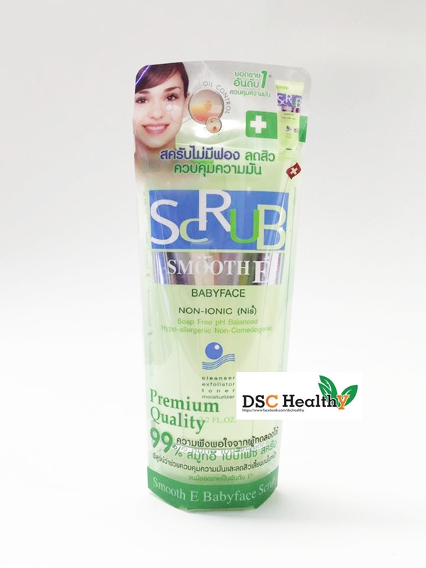 Smooth E Babyface Scrub Foam 4oz