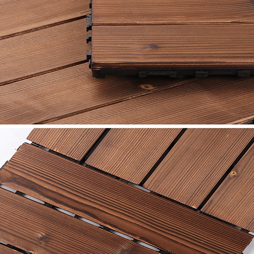 บ้าน สินค้าใหม่✨ แผ่นไม้ปูพื้น แผ่นไม้ตกแต่งสวน YF-1445